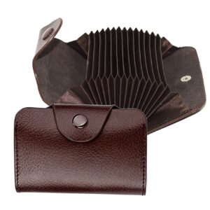 Bicast leather credit card holder wallet