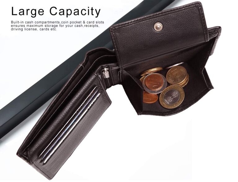 Brown Leather Men's Wallet - Image 2