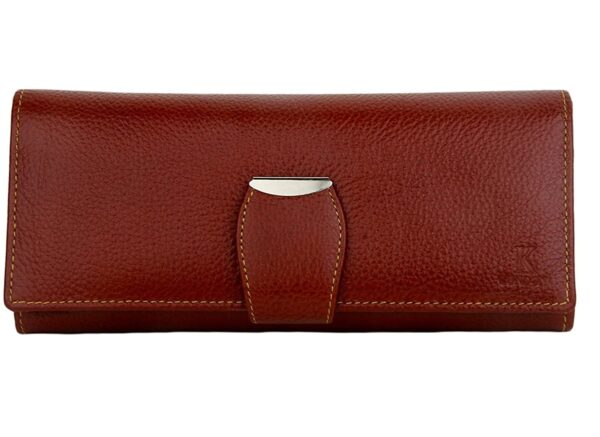 Brown long women purse