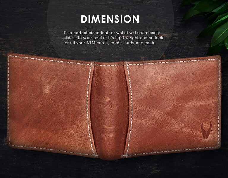 Brown men's wallet