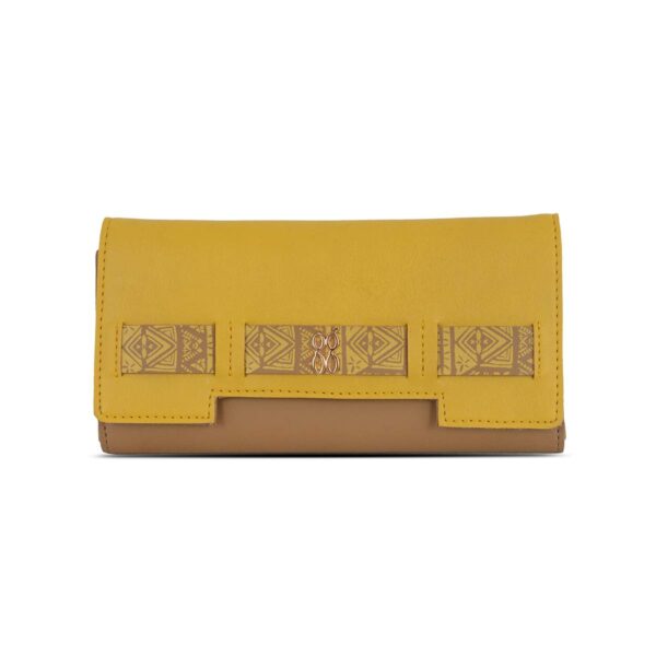 Leather wallet for women