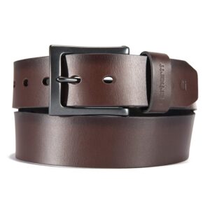 Men's anvil leather belt
