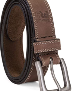 Men's boot leather belt