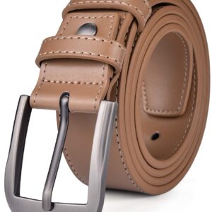 Men's casual leather belt