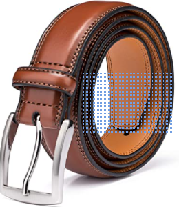 Men's genuine leather dress belt