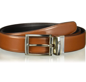 Men's portfolio reversible tan belt