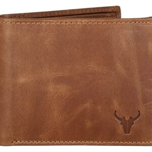 RFID protected genuine high quality leather wallet for men