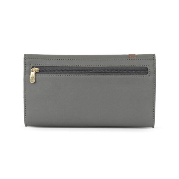 leather 3 fold wallet