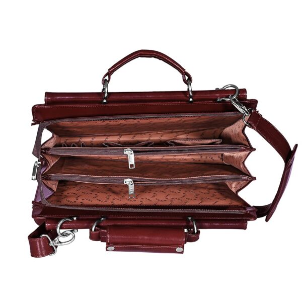 leather bag with europian look