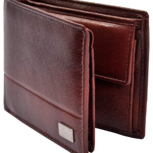 leather brown wallet