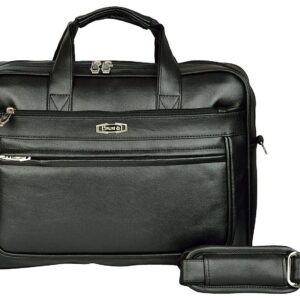 leather executive formal bag for men