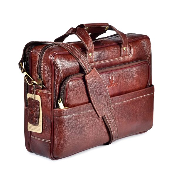 leather messenger bag