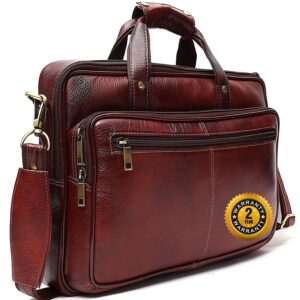 leather messenger bag served with 2 years warranty