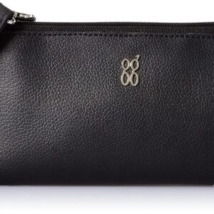 leather zip around wallet