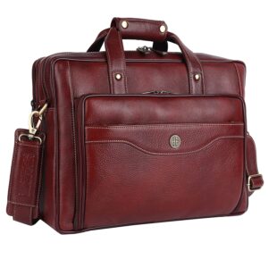 original brown leather messenger bag