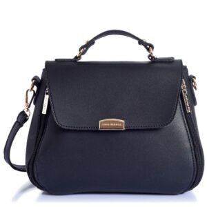 women's leatherette satchel