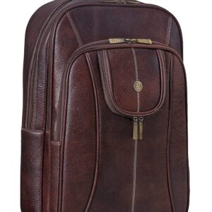 18 Inch Leather Laptop Backpack