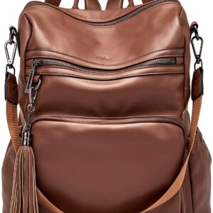 Backpack Purse for Women Fashion Leather Designer Travel
