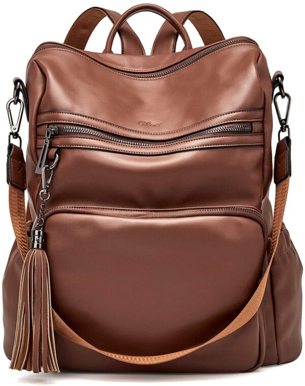 Backpack Purse for Women Fashion Leather Designer Travel