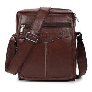 Casual Synthetic Leather Men Sling Bag