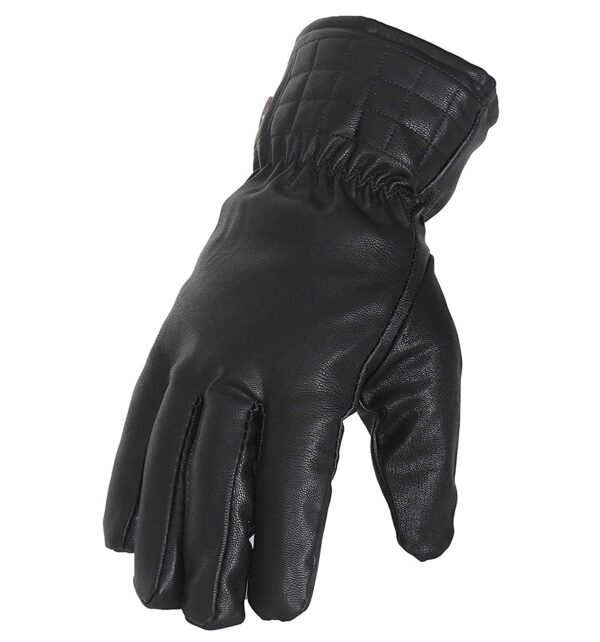 Genuine Leather Riding Gloves Snow Proof Water Resistant Gloves Winter for Men, Boys, Unisex
