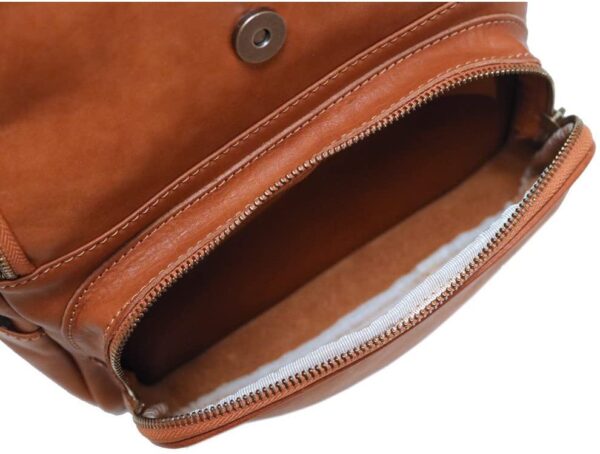 Full Grain Leather Backpack - Image 2