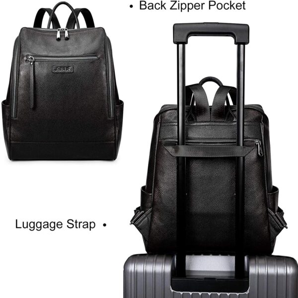 Genuine Leather Backpack Purse for Women