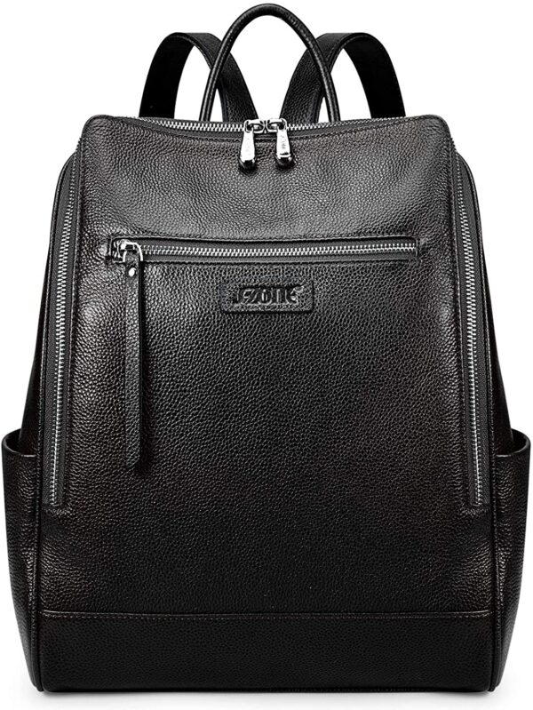 Genuine Leather Backpack Purse for Women Travel Rucksack Handbag