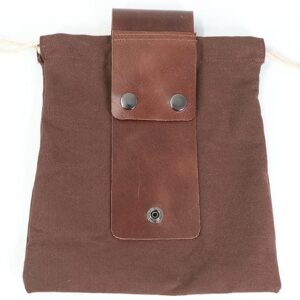 Genuine Leather Cover and Buckle for Hiking, Camping, Hunting