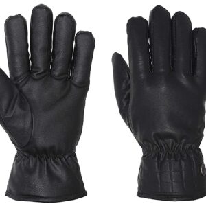 Genuine Leather Riding Gloves Snow Proof