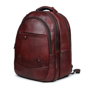 Genuine Leather Tan Backpack