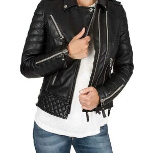 Genuine women's leather jacket