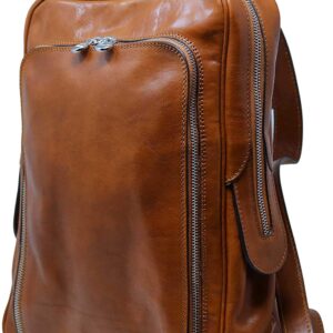 Italian Leather Backpack Knapsack Satchel Men's or Women's Bag