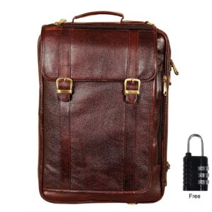 Leather 18 Ltrs 17 cms Backpack