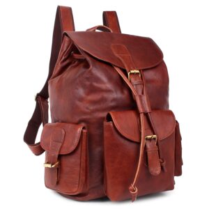 Leather Backpack Woman