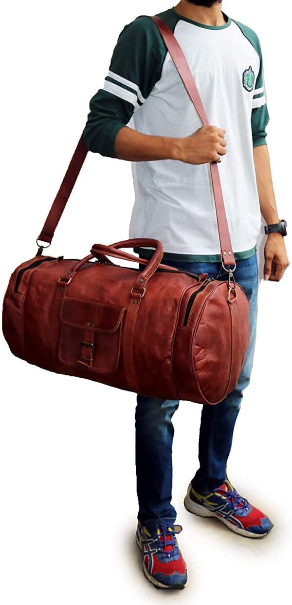 Leather Duffle Bag