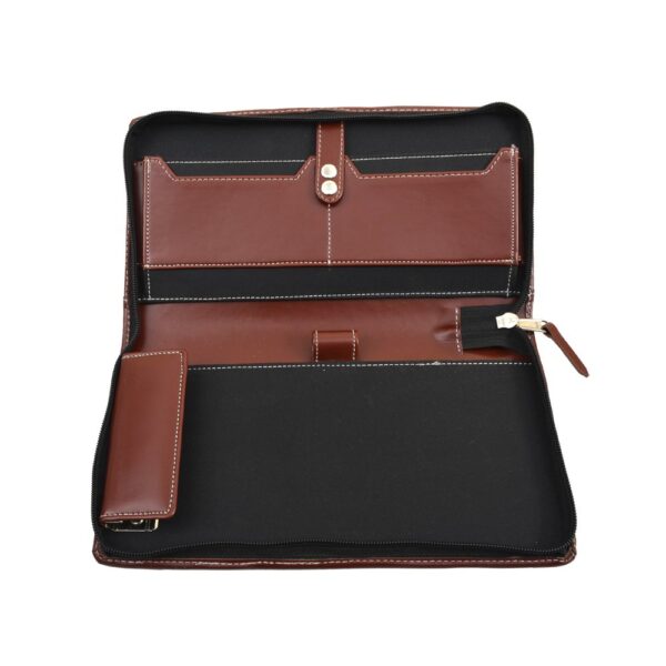 Leather Multiple Chequebook Holder for Work _ Home _ Office Men