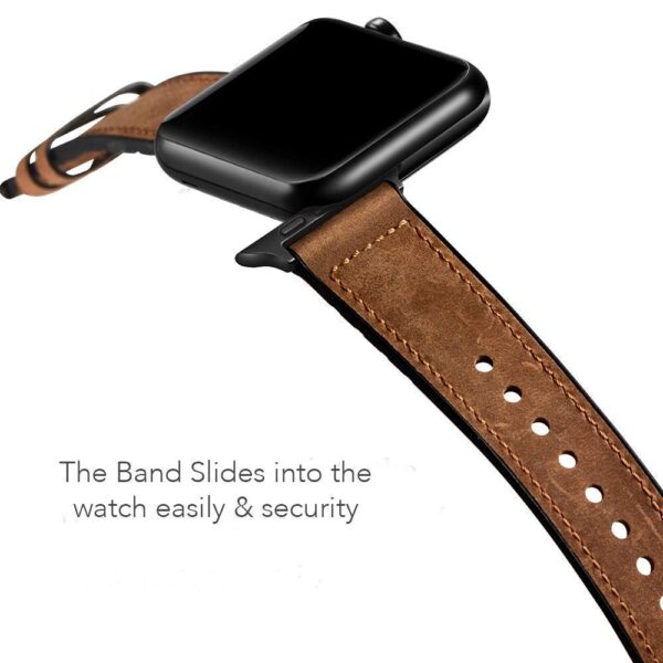 Leather Strap Compatible with iWatch 44_42mm Series