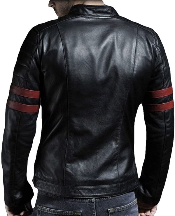 Men's Genuine stylish Lambskin Leather Jacket