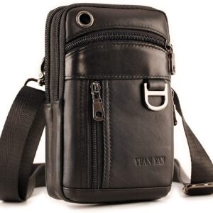 Mens Leather Cell Phone Holster