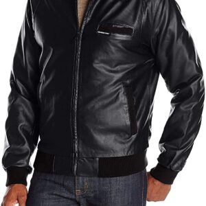 Men's Vegan Leather Iconic Racer Jacket