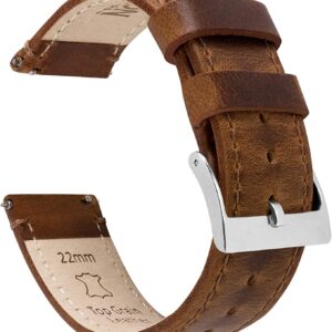 Quick Release - Top Grain Leather Watch Band Strap