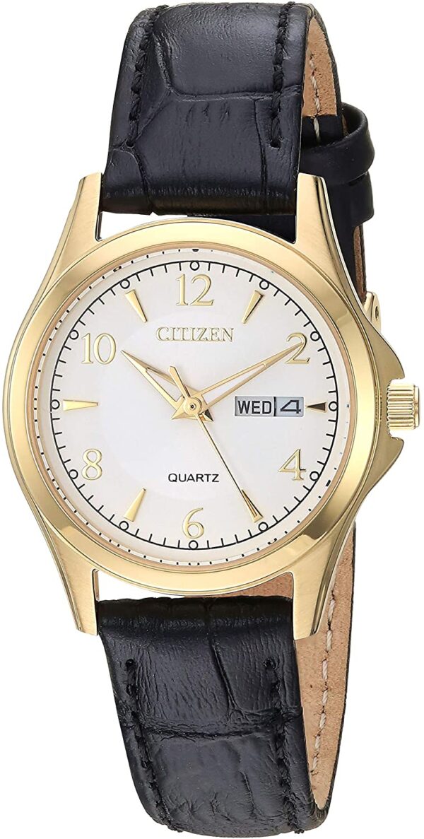 Stainless Steel with Leather strap