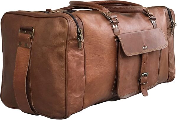 Travel Overnight Weekend Leather Bag