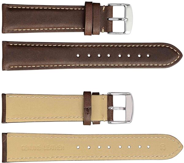 Watch Band, Vintage Leather Watch Strap Choice of Color and Width