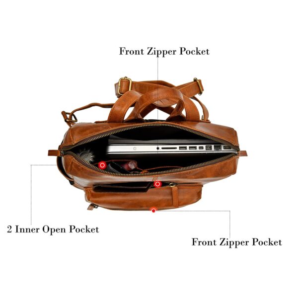 Waterproof Shoulder Backpack With Adjustable Strap For Office/College purpose - Image 2