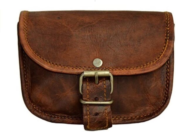 Weekend Practical Party Festival Handmade Brown Small Unisex Messenger Bag