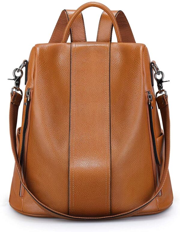 Women Soft Leather Backpack