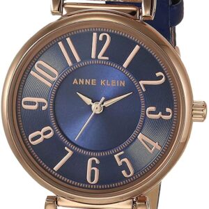 Women's Easy-to-Read Leather Strap Watch
