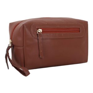 Women's Faux Leather Cosmetic Pouch